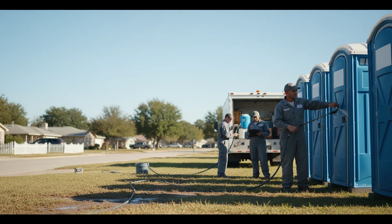 Long-Term Portable Toilet Rental in Charlotte, TX near me